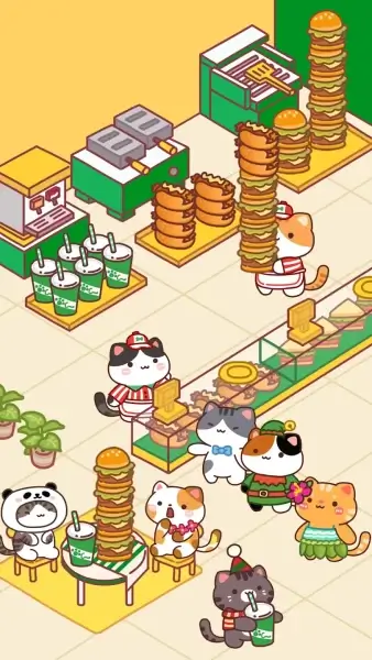 Cat cooking bar - nagluluto MOD