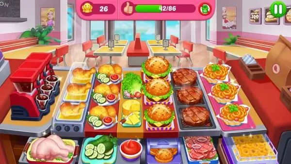 Crazy Cooking Diner: Food Games MOD