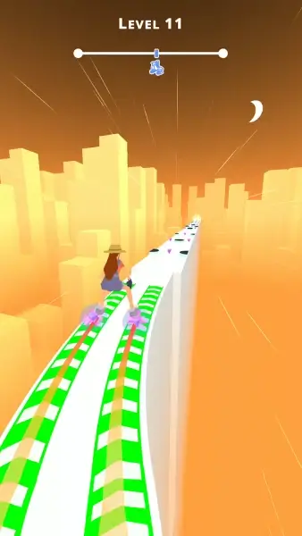 Sky Roller: Rainbow Skating MOD